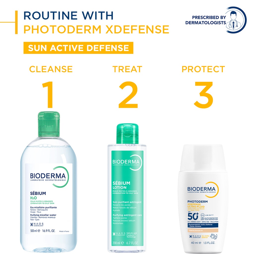 Bioderma Photoderm Xdefense Ultrafluid SPF50+ Teinte Shade 01 40ml
